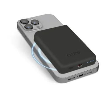 Беспроводной внешний аккумулятор SBS TEBB5000MAG1CK 5000 mAh, MagSafe, черный