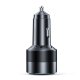 Choetech TC0010 USB-C USB-A PD 63W automašīnas lādētājs - melns | Phone Car Charger