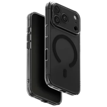 Чехол Uniq Airsuit Magclick Charging для iPhone 18 Pro / 17 Pro, черный
