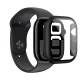 AmazingThing Radix Glass vāciņš priekš Apple Watch 42mm, melns