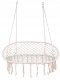 Two-person Hanging Hammock Chair Braided Swing for Indoor Outdoor Use