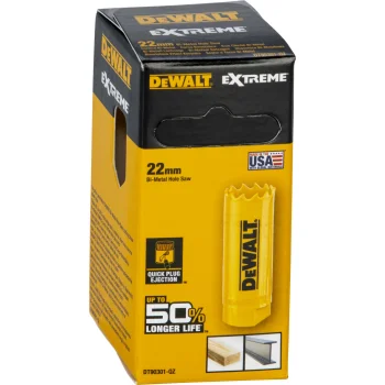 Биметаллическая коронка DeWalt DT90301-QZ 22 мм
