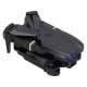 E99 Pro RC Drone with Dual 720P Camera and Case, Graphite