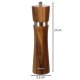 Ruhhy Wooden Salt and Pepper Grinder Set, 2 pcs, Brown