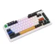Bezvadu mehāniskā klaviatūra Royal Kludge KZZI K75 pro RGB, Eternity Switch (melnā un baltā krāsā) | Wireless...