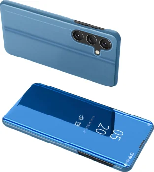 Чехол-книжка для Samsung Galaxy A24 4G Clear View Case, синий