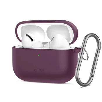 Tech-Protect Silicone Hook ümbris Apple AirPods 3 jaoks, bordoo