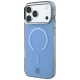 Чехол Mercedes для iPhone 18 Pro Max / 17 Pro Max Double Layer MagSafe, синий