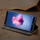 Huawei P Smart 2017 (FIG-LX1, LA1, LX2, LX3) CASEME Wallet Magnetic Leather Case Cover, Black | Telefona Vāciņš...