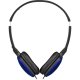 Наушники с микрофоном JVC HA-S160M-AU, Синие