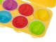 Attīstošā Rotaļlieta Formu Krāsu Šķirotājs Mīkla \"Olas\", 12 gab. | Educational Toy Color Shape Digit Sorter...