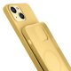 3mk Hardy Silicone MagCase vāciņš Apple iPhone 15 Plus, Dzeltens