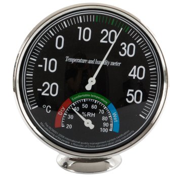 Telpu mitruma termometrs analogais higrometrs | Room humidity thermometer analog hygrometer