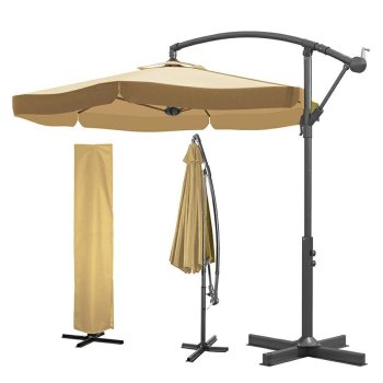 Dārza lietussargs classic bēšs 3m