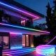 5 m RGB neona LED lente ar lietotni un tālvadības pulti
