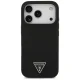 Чехол Guess для iPhone 17 Pro Max Silicone Triangle Logo MagSafe, черный