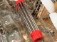 Roll-up Sink Dish Drying Rack and Oven Grate, Red