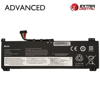 Klēpjdatora akumulators Lenovo L21M4PC0, 3750 mAh, 15.4V, Extra Digital