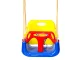 3-in-1 Kids Garden Bucket Swing with Adjustable Backrest, Blue