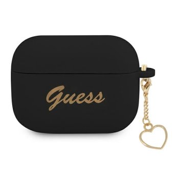 Guess Чехол для AirPods Pro Charm Heart Collection Черный