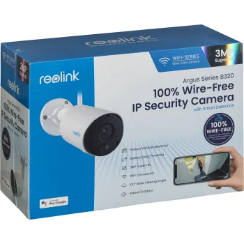 Reolink Argus Series B320 2K drošības kamera, balta