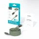 Choetech XCC-1068 PD 60W USB-C uz USB-C kabelis ar displeju 1,2 m - zaļš
