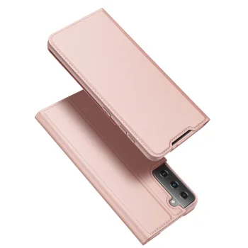 Samsung Galaxy S21+ Plus (SM-G996B) DUX DUCIS Magnetic Book Case Cover, Pink | Чехол для Телефона...