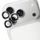 3mk Lens Protection Pro kameras aizsargstikls iPhone 17 Pro / 17 Pro Max, sudraba