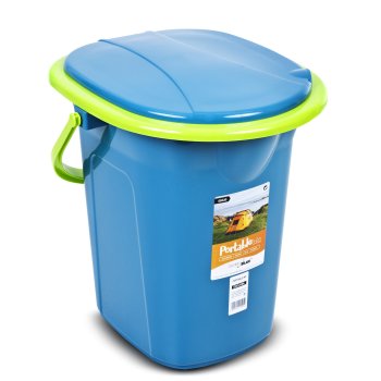 Портативный туалет GreenBlue GB320BL, 19 л, морской/лайм