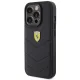 Чехол Ferrari Quilted Metal Logo для iPhone 15 Pro 6.1\", черный