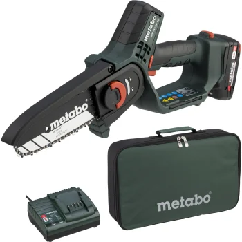 Аккумуляторная пила для обрезки Metabo MS 18 LTX 15, 1x 2.0 А·ч