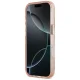 Чехол Guess Jungle Tonal Triangle MagSafe для iPhone 17 — розовый