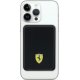 Ferrari Metal Logo MagSafe Wireless Power Bank 5000mAh, Black