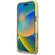 Guess iPhone 16 Pro Max vāciņš IML Metal Glitter 4G Circle Triangle MagSafe, brūns
