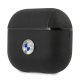 BMW AirPods 3 Case Genuine with Silver Logo, Black