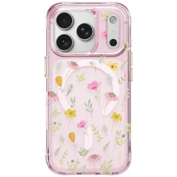 Чехол Uniq Coehl Evie Magnetic Charging для iPhone 18 Pro / 17 Pro, розовый