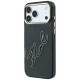 Чехол Karl Lagerfeld IML Big Signature для iPhone 18 Pro / 17 Pro, черный
