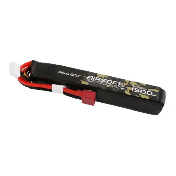 Gens ace 25C 1500mAh 3S1P 11.1V Airsoft LiPo akumulators ar T-Plug (GEA15003S25D)
