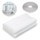 Mosquito Mesh Net Anti-Insect Screen for Windows - 180x150cm, White