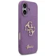 Guess Fixed Glitter Big 4G vāciņš Apple iPhone 17 lillā
