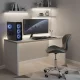 Офисное кресло ModernHome вращающееся с широкой спинкой, регулировка...