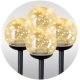 Ilumen LS-103 Caurspīdīgas LED Solārās Lampas Dārzam 4 Gab.