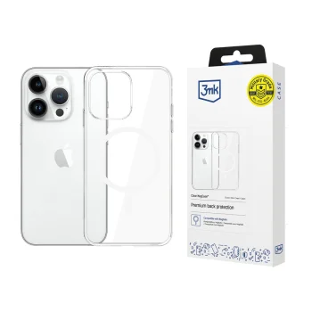 3mk Protection Case for Apple iPhone 14 Pro Max Clear MagCase, Transparent