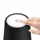 Bezvadu LED galda lampa, 3 W, 270 lm, ar skārienjutīgu regulatoru, smilšaini melna