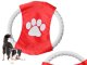 Dog Toy Rope Frisbee, 20 cm, Assorted Colors