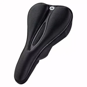 Rockbros LF047-B silikona gēla velosipēda sēdekļa pārvalks, L izmērs, melns