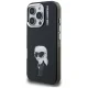 Karl Lagerfeld IML Aquarelle Karl & Logo MagSafe Case for iPhone 16 Pro Max - Black