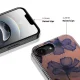 Tech-Protect Lamano MagSafe vāciņš iPhone 16e / 17e, brūni violets