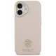Чехол Guess Grained Strass MagSafe для iPhone 17 - Розовый