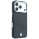 Чехол BMW Sign Inclined Deboss Letters MagSafe для iPhone 17 Pro / 18 Pro, серый